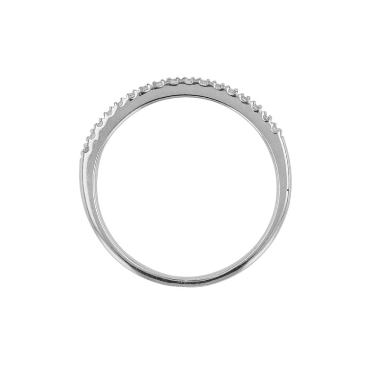 Alliance or gris diamant (s) 
