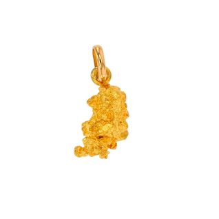 Pendentif or jaune
