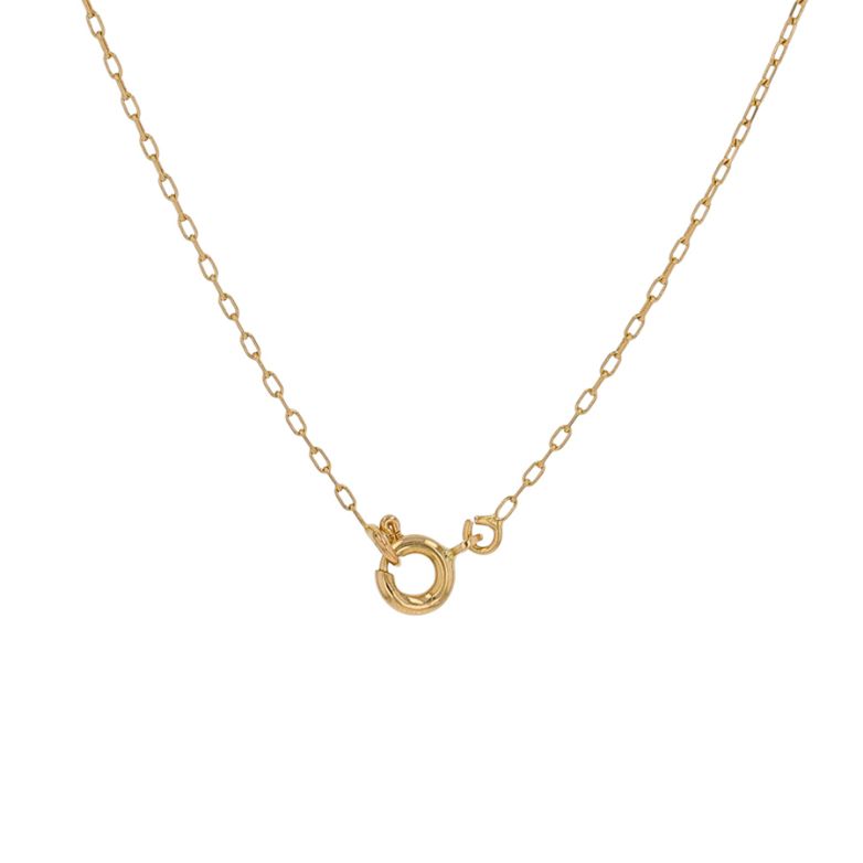 collier or jaune saphir et diamant(s) 