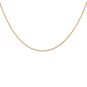Chaine maille gourmette or jaune
