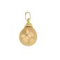 Pendentif or jaune Perle 