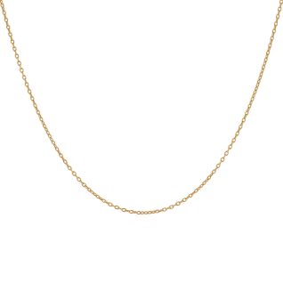 Chaine maille forçat or jaune
