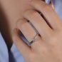 Solitaireor gris diamant (s) 