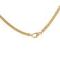 Collier maille anglaise or jaune saphir et diamant(s) 