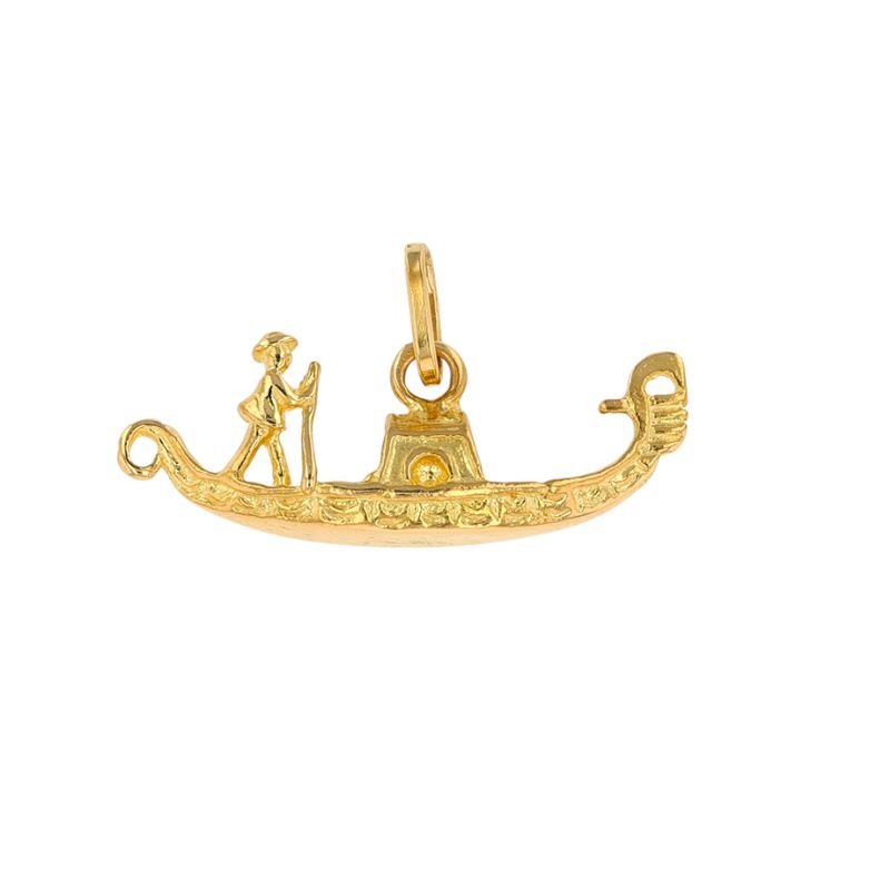 Pendentif or jaune