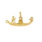 Pendentif or jaune