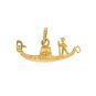 Pendentif or jaune
