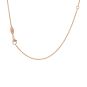 collier or rose diamant (s) 
