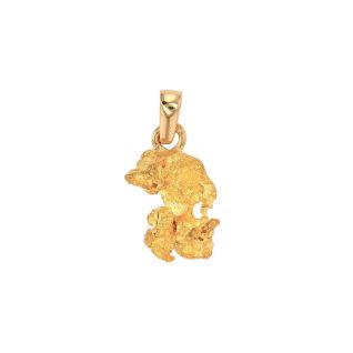 Pendentif or jaune