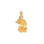 Pendentif or jaune