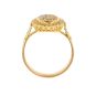 Bague or jaune diamant (s) 
