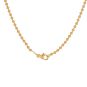 collier or jaune diamant et perle 