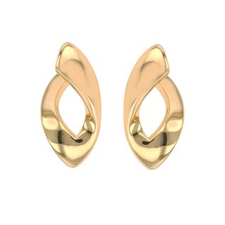 Boucles d'oreilles or jaune