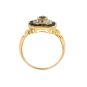 Bague or jaune saphir et diamant(s) Vintage 