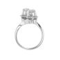 Bague or gris diamant(s) t. ancienne Vintage 