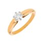 Solitaireor bicolore diamant (s)