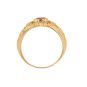 Bague or jaune rubis et diamant(s) 