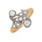 Bague or bicolore diamant (s)