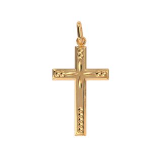 croix or jaune