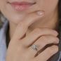Solitaireor gris diamant (s) rapport LFG
