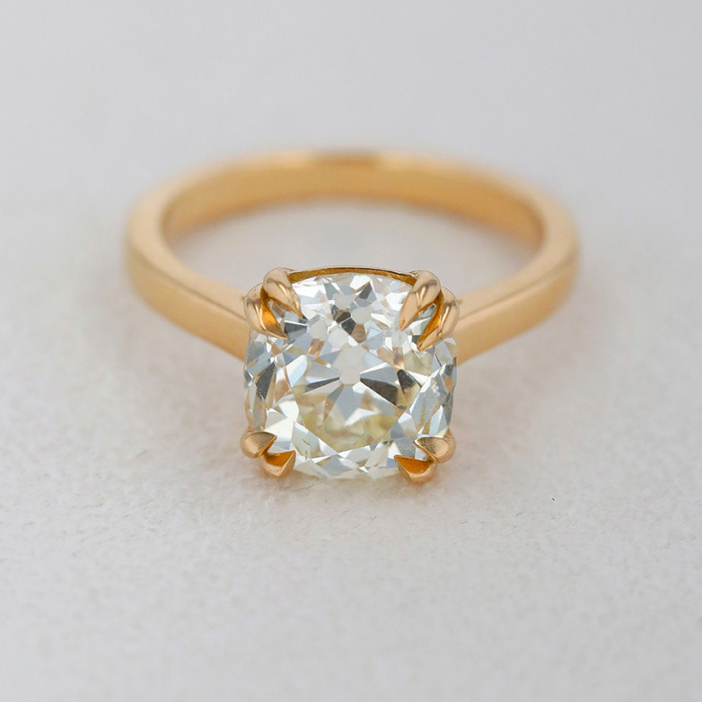 Solitaire diamant 4.03...