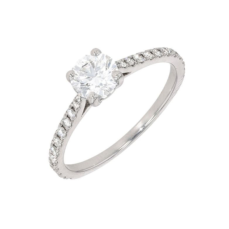 Solitaireor gris diamant (s)