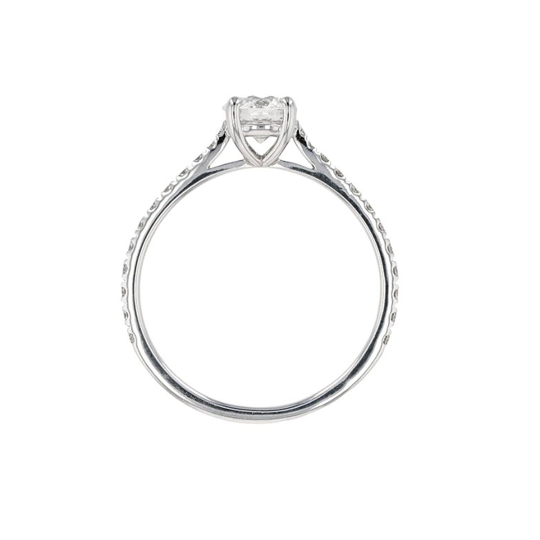 Solitaireor gris diamant (s) 