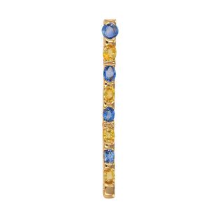 Pendentif or jaune Saphir