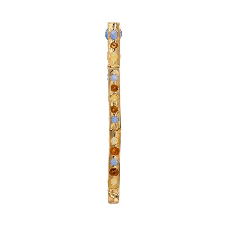 Pendentif or jaune Saphir 