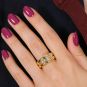 Bague or jaune diamant (s) 