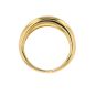 Bague or jaune diamant (s) 