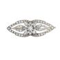 Broche or bicolore diamant(s) t. ancienne