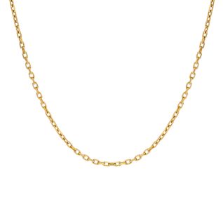 Chaine maille forçat or jaune