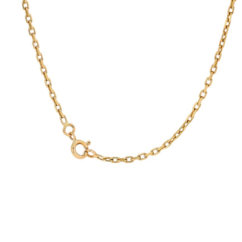 Chaine maille forçat or jaune 