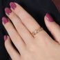 Bague or bicolore 