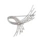 Broche or gris diamant (s) Vintage 