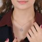 collier or gris diamant (s) 