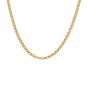 Chaine maille jaseron or jaune