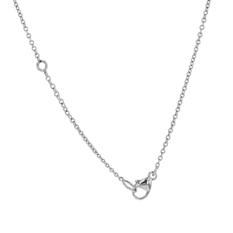 collier or gris diamant(s) t. ancienne 