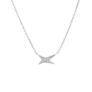 collier or gris diamant (s) signé MAUBOUSSIN