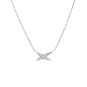 collier or gris diamant (s) signé MAUBOUSSIN