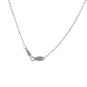 collier or gris diamant (s) signé MAUBOUSSIN