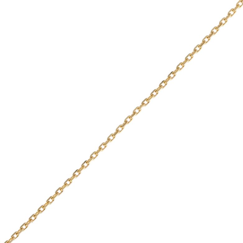 Chaine maille forçat or jaune