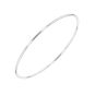 Bracelet jonc rigide or gris