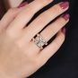 Bague argent signé 