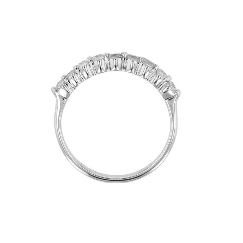 Alliance or gris diamant (s) 