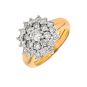 Bague or bicolore diamant (s)