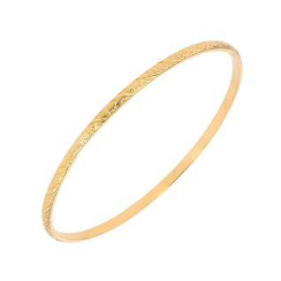 Bracelet Jonc Rigide or jaune