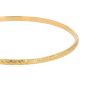 Bracelet Jonc Rigide or jaune 