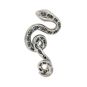 Pendentif or gris émeraude et diamant(s) 